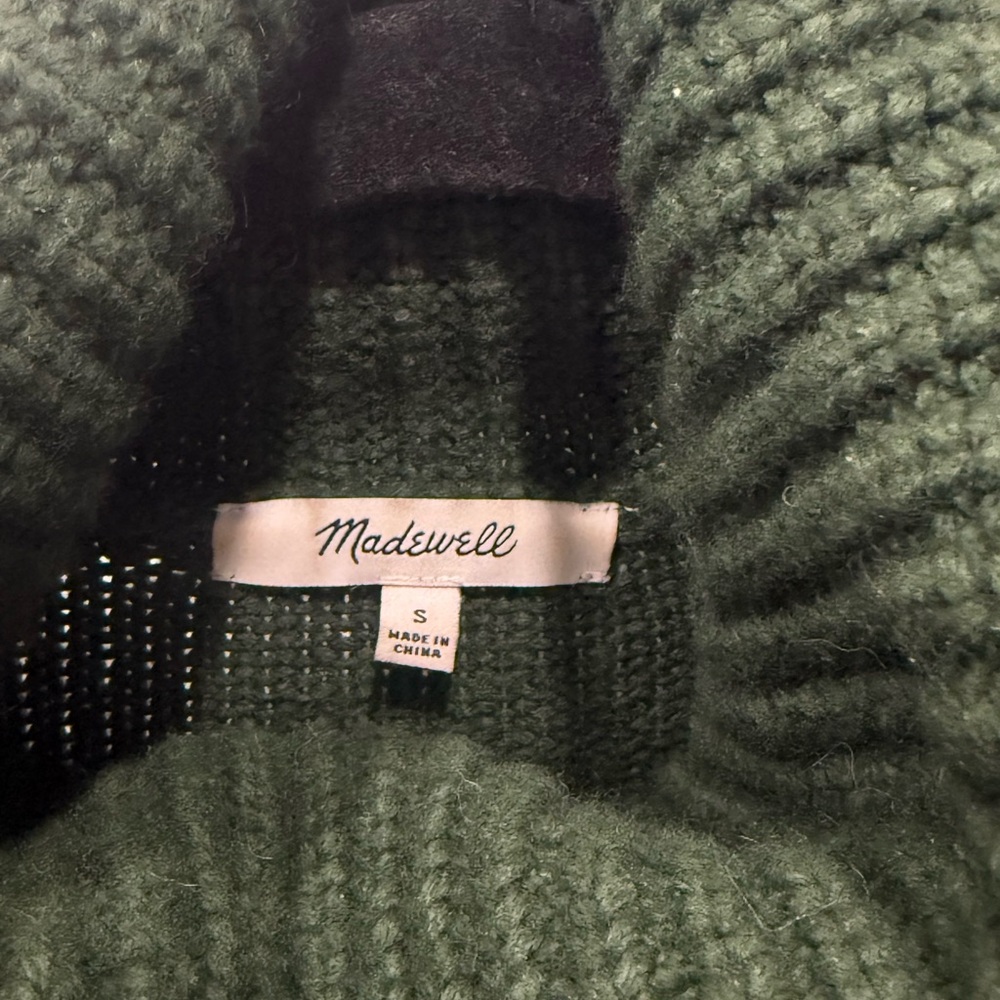 Madewell Merino Wool Knit Turtleneck Sweater - Picture 4 of 5